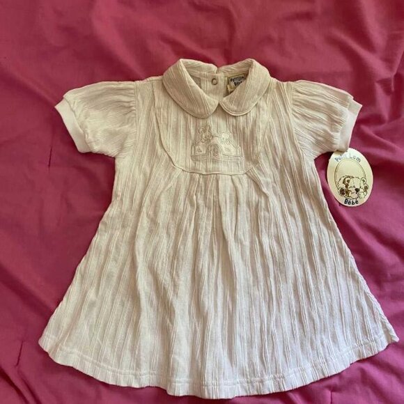 Petit Lem Bebe Other - Vintage (1999) white baby dress with tags